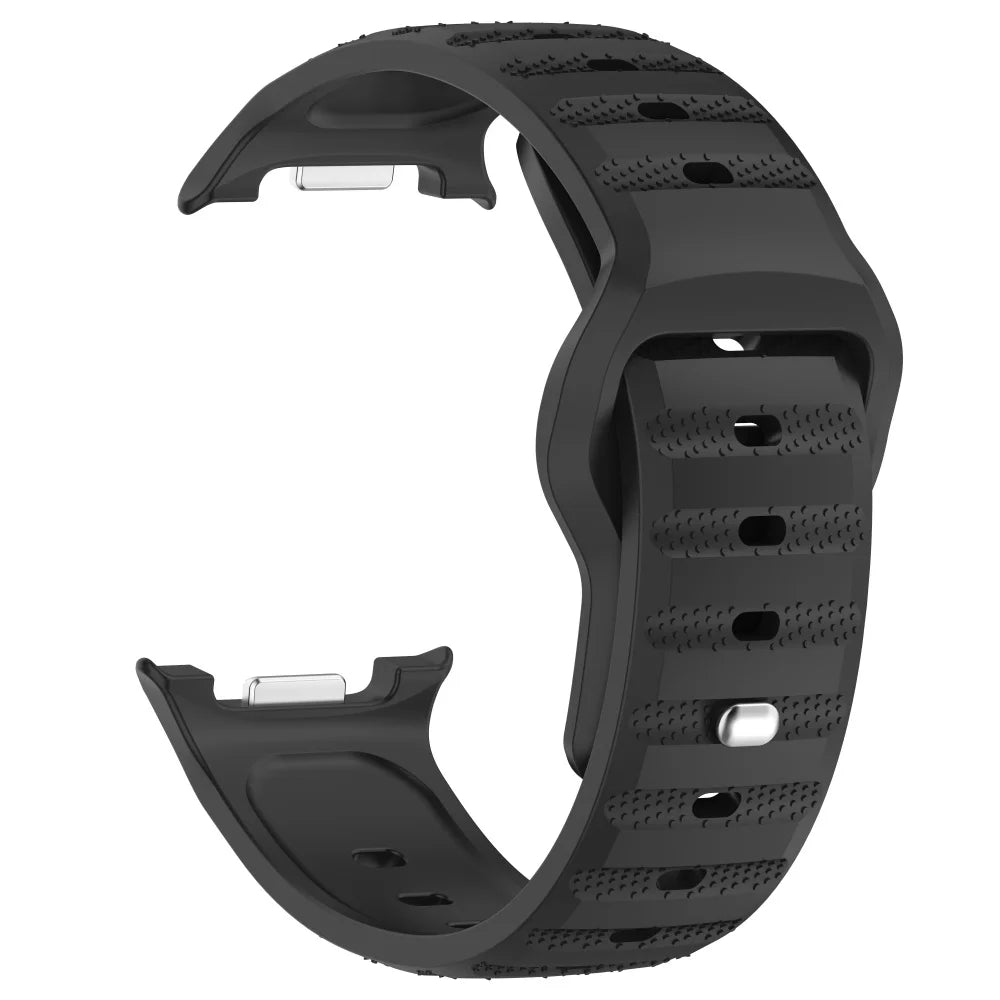 Avontic DuoVent Black silicone sport band for Galaxy Watch9, Watch8 and Watch8 Classic