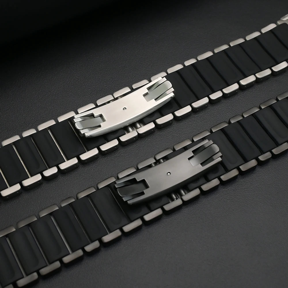 TitaniumGuard 26X ProLink Band for Garmin Fenix 8, 8X, 7X, Enduro 3, Mk3i & Instinct 2X