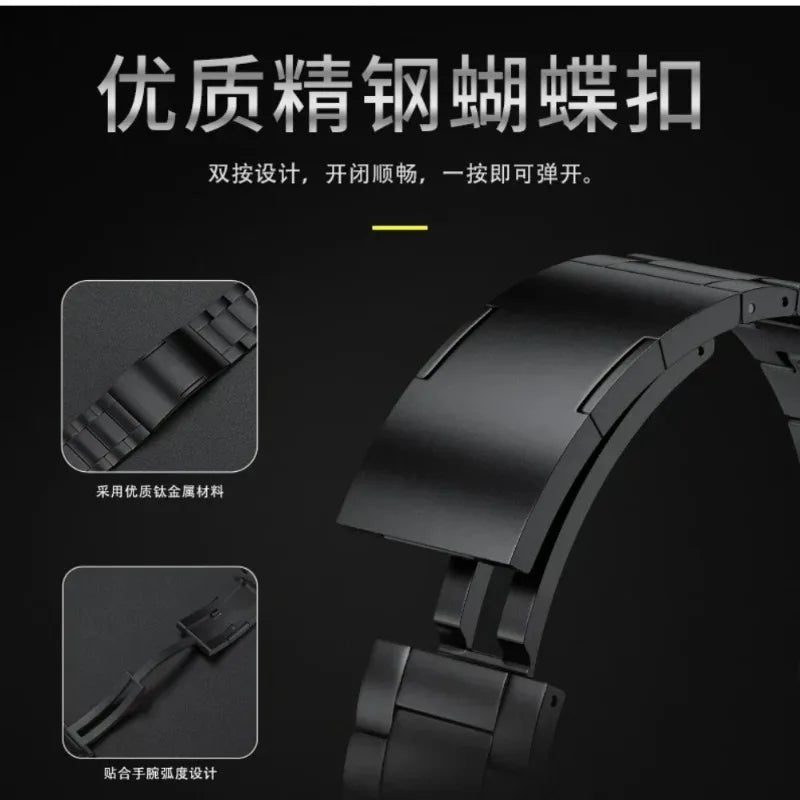 Avontic TitanForge Pro Titanium Quick-Release Band for Garmin Watches – 20mm & 22mm