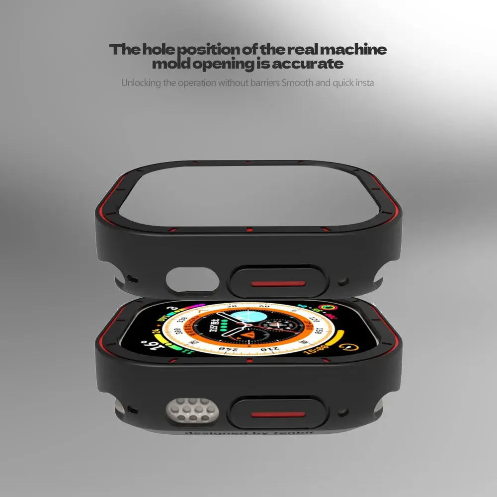 Soft Silicone Case for Apple Watch 8 Ultra 2 49MM TPU Protector Cover Bezel for iWatch series 9 8 Bumper Watch Band Accessories Pinnacle Luxuries