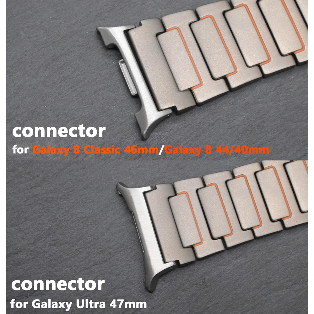 TitaniumFusion™ Executive Band for Galaxy Watch 8 / 8 Classic (40mm, 44mm, 46mm) 7 Ultra