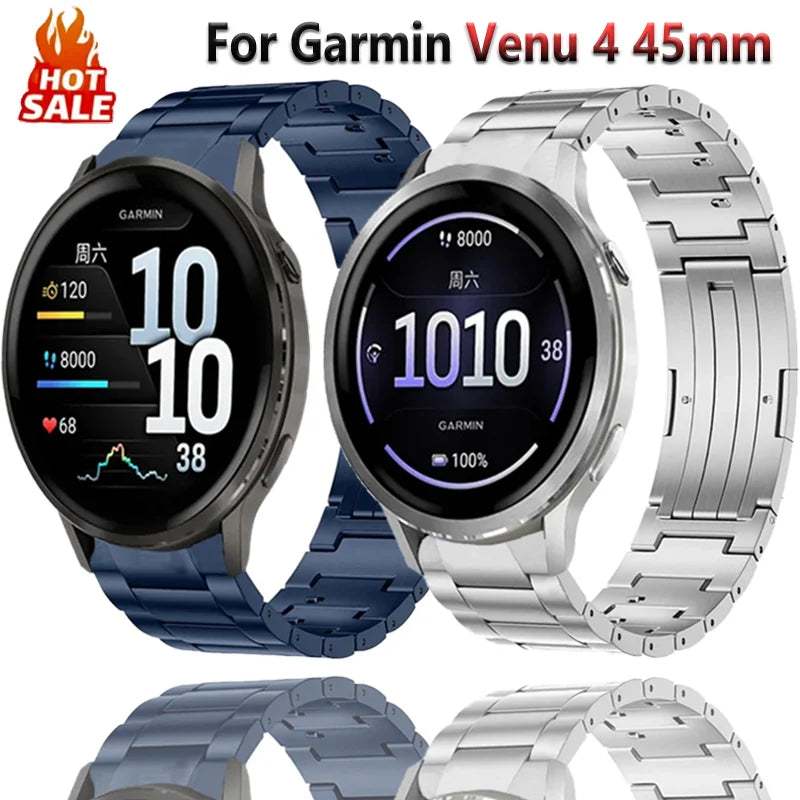Avontic TitanForge Pro Titanium Quick-Release Band for Garmin Watches – 20mm & 22mm