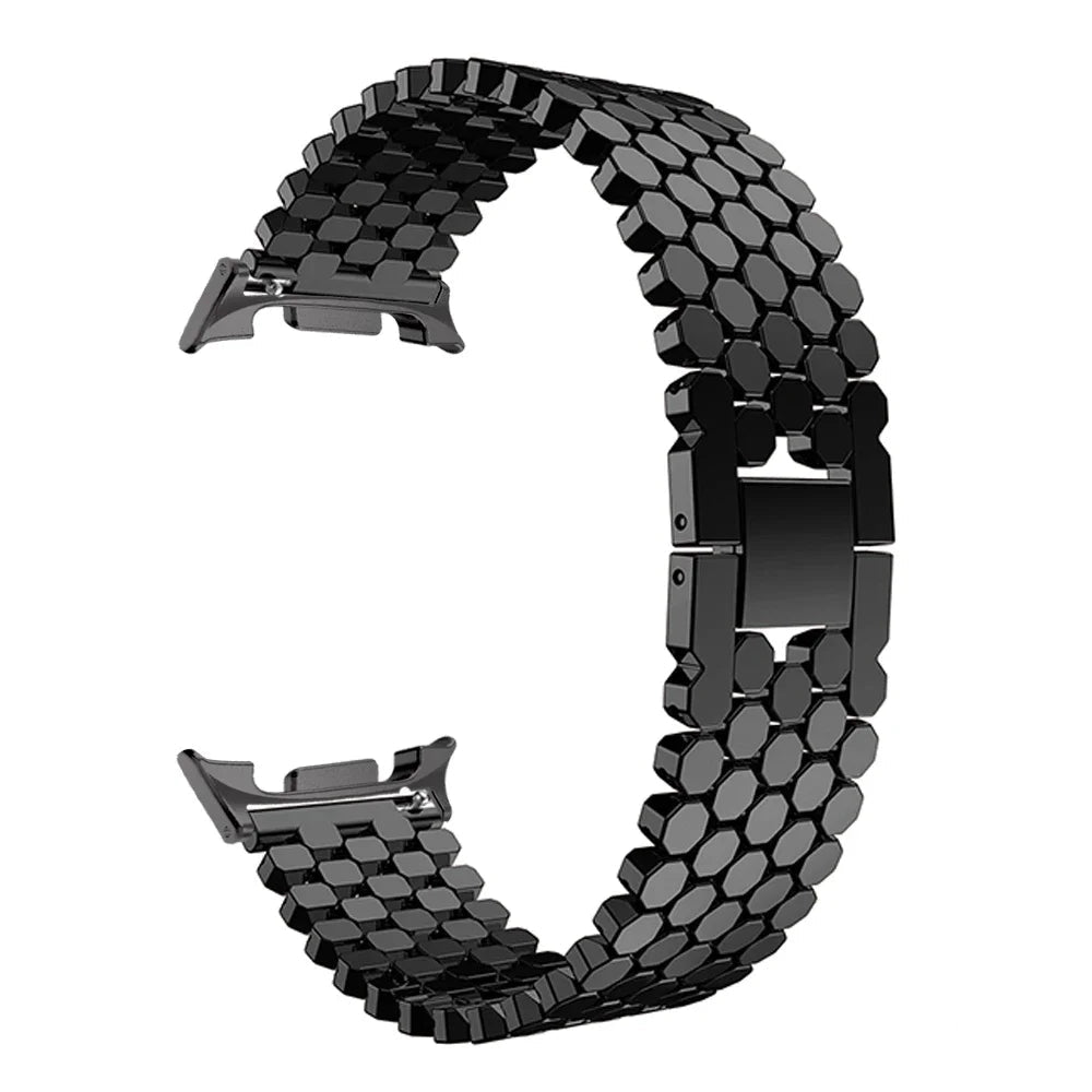 SnapFlex™ Stainless Steel Band for Samsung Galaxy Watch 8, Watch 8 Classic, and Galaxy Ultra 47mm (2025 Edition)