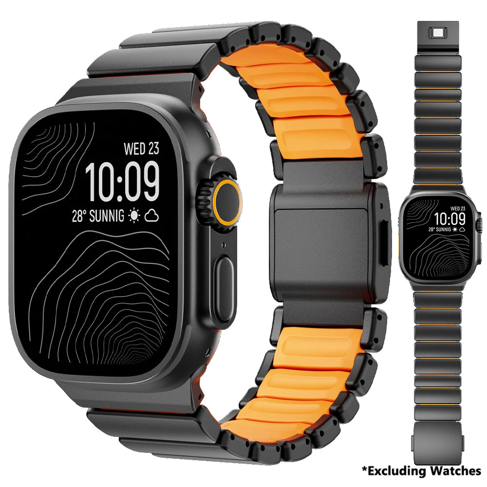 TitanEdge™ Fusion Series — Grade 5 Titanium Hybrid Band for Apple Watch