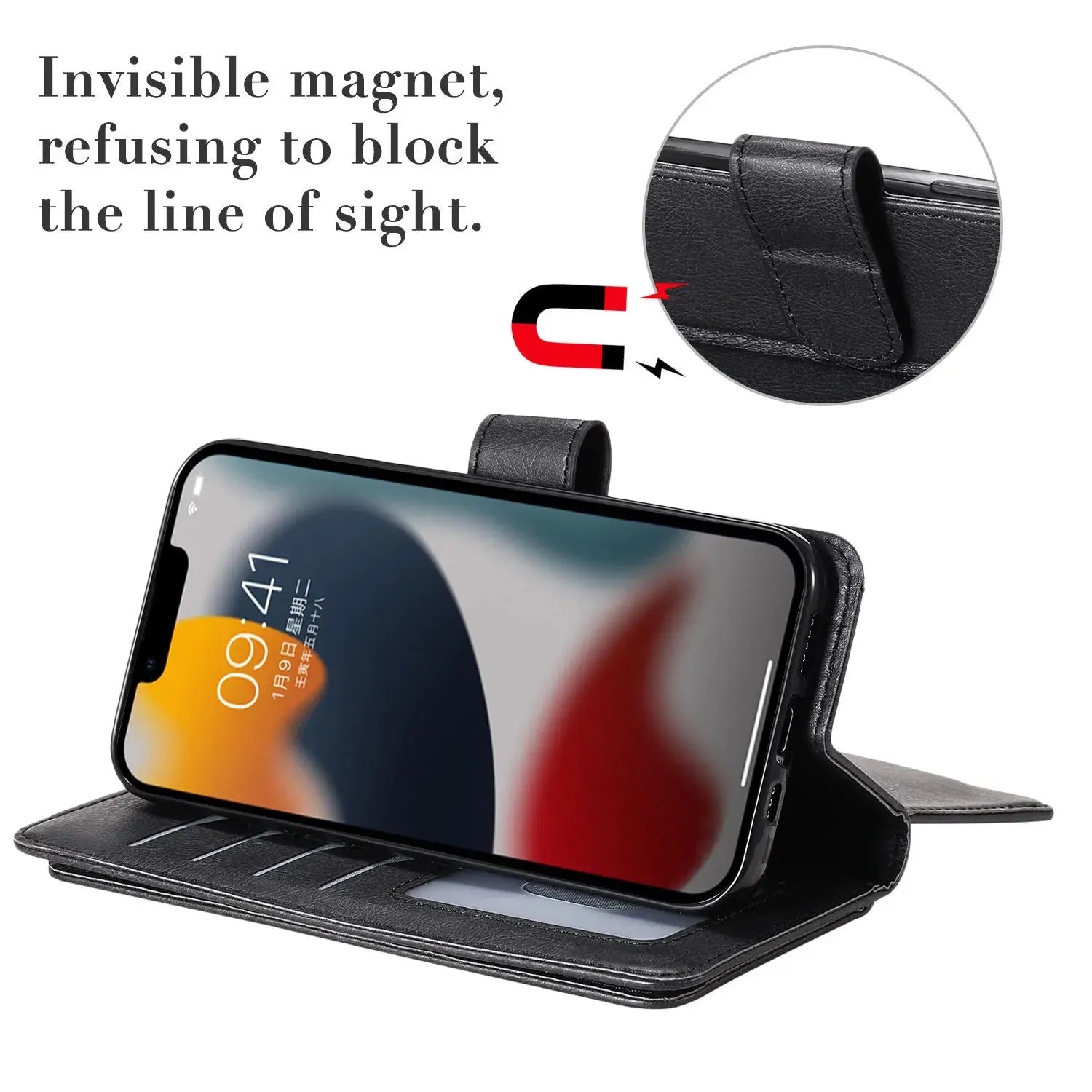 ClassiCard Leather Wallet Case for iPhone — product view 11