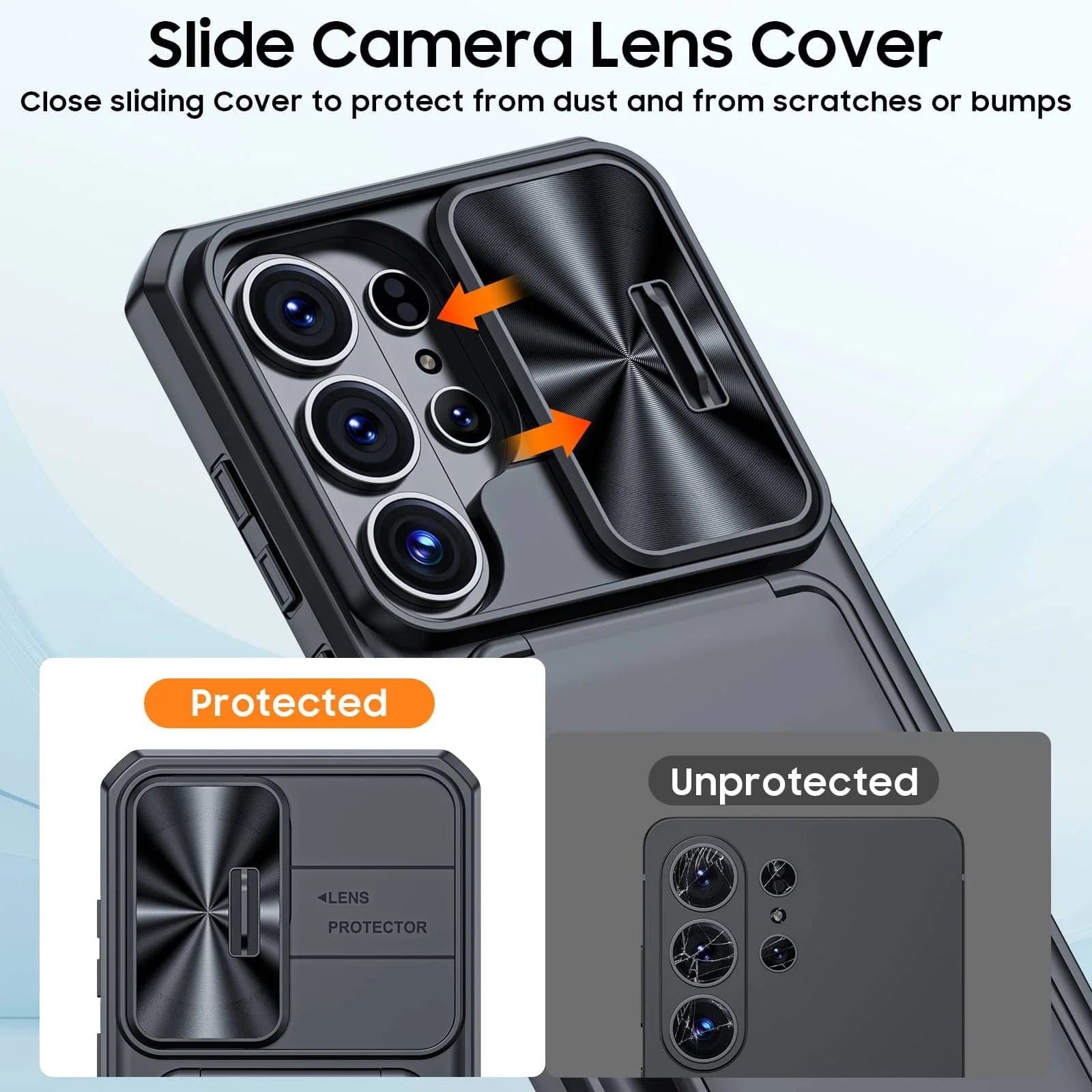 TitanShield SlideVault Case for Samsung Galaxy S26 Ultra