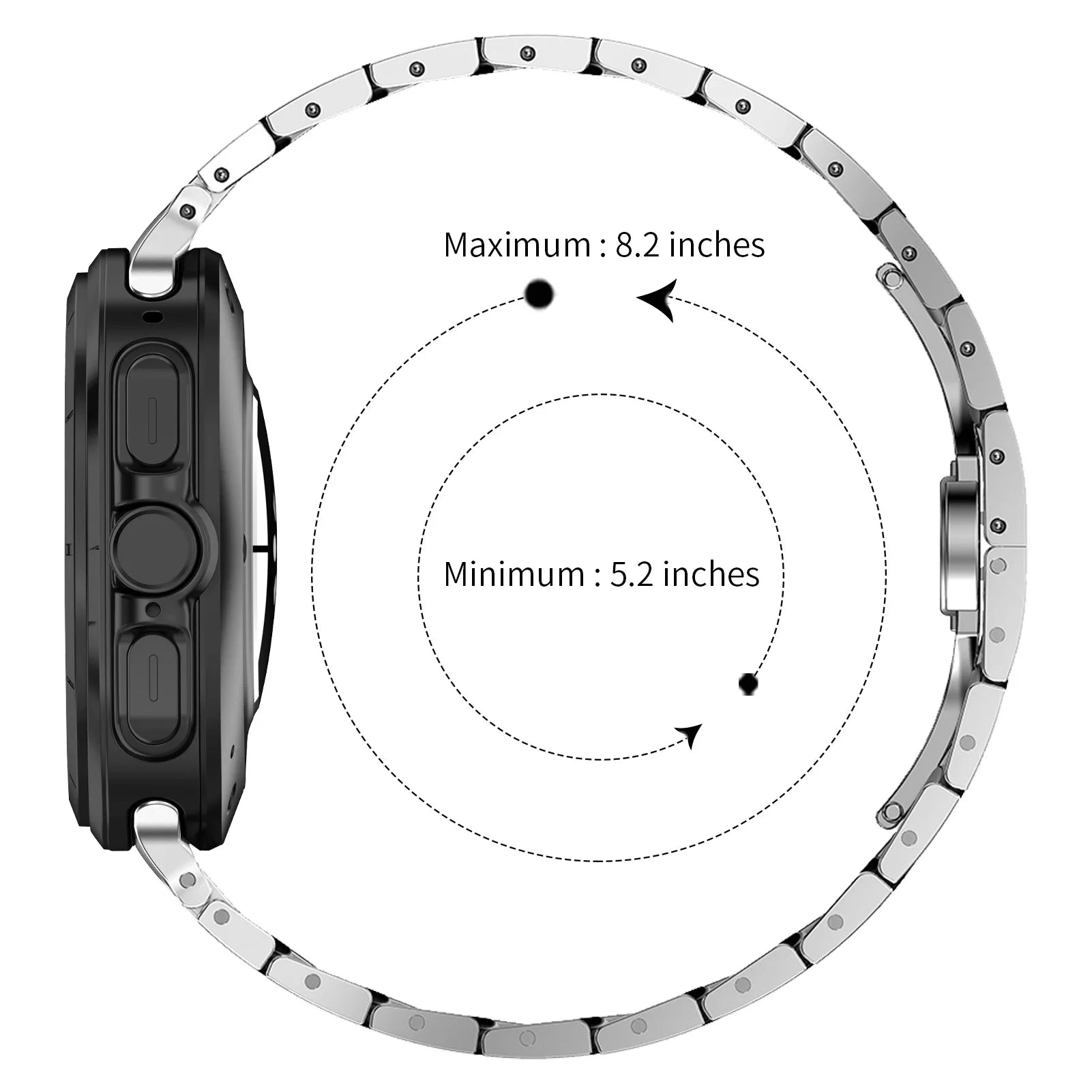 Avontic CrestLink Stainless Steel Bracelet product gallery image 5