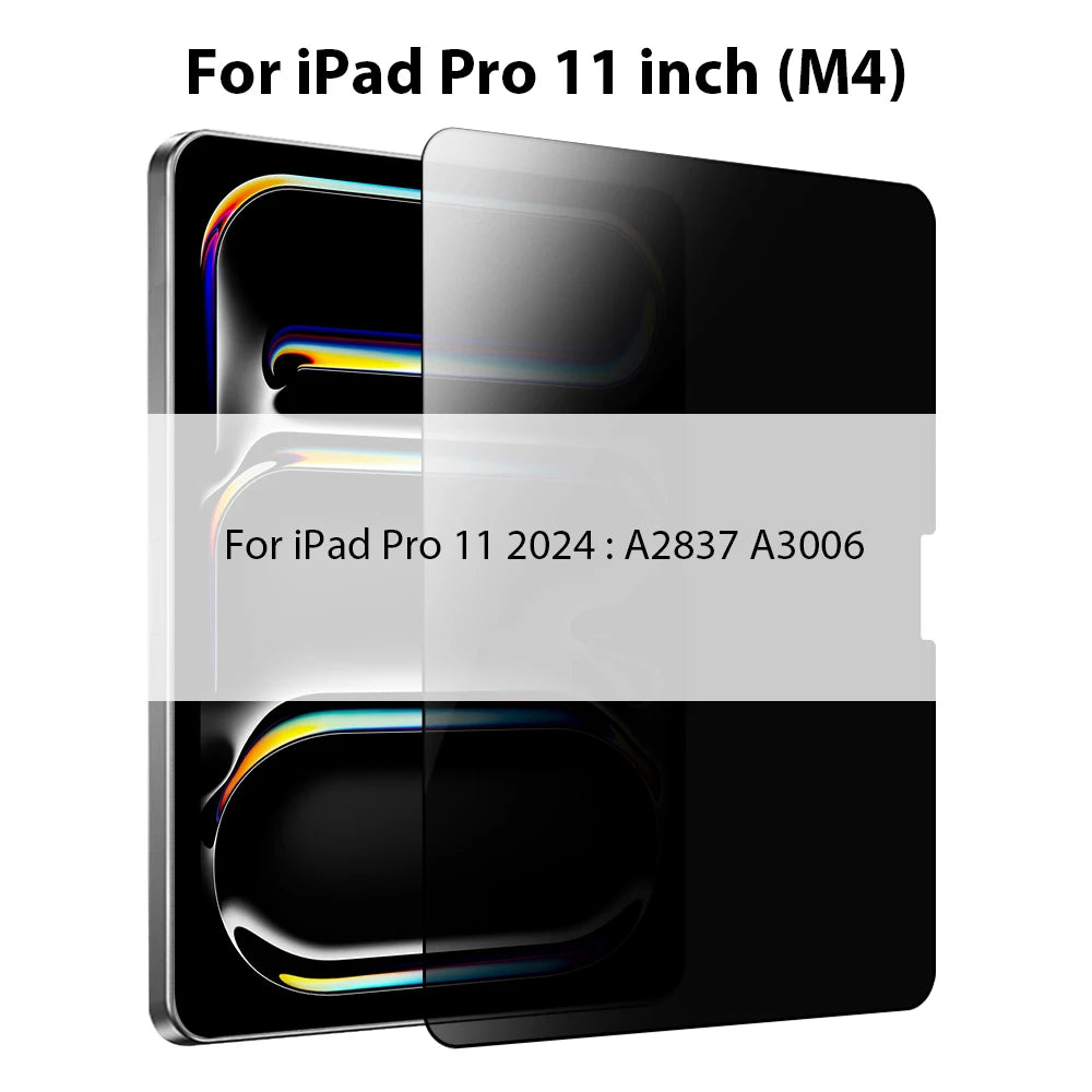 UltraShield Privacy Pro Tempered Glass Screen Protector for iPad