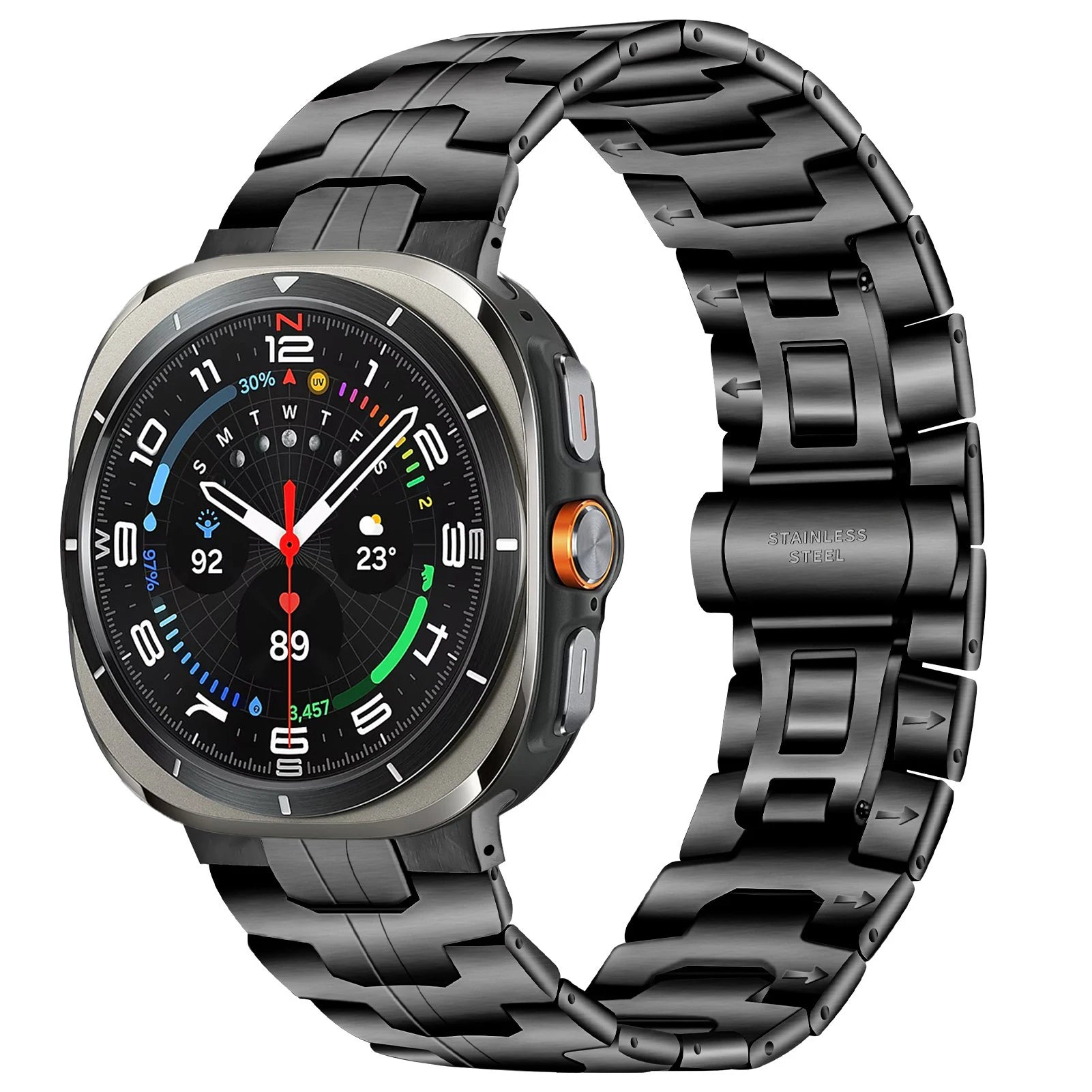 Avontic CrestLink Stainless Steel Bracelet product gallery image 2