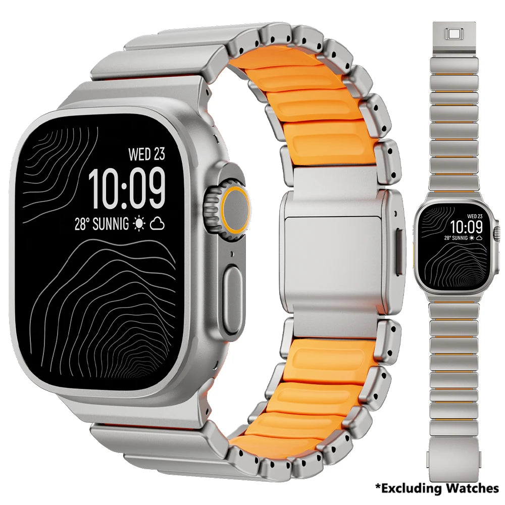 TitanEdge™ Fusion Series — Grade 5 Titanium Hybrid Band for Apple Watch