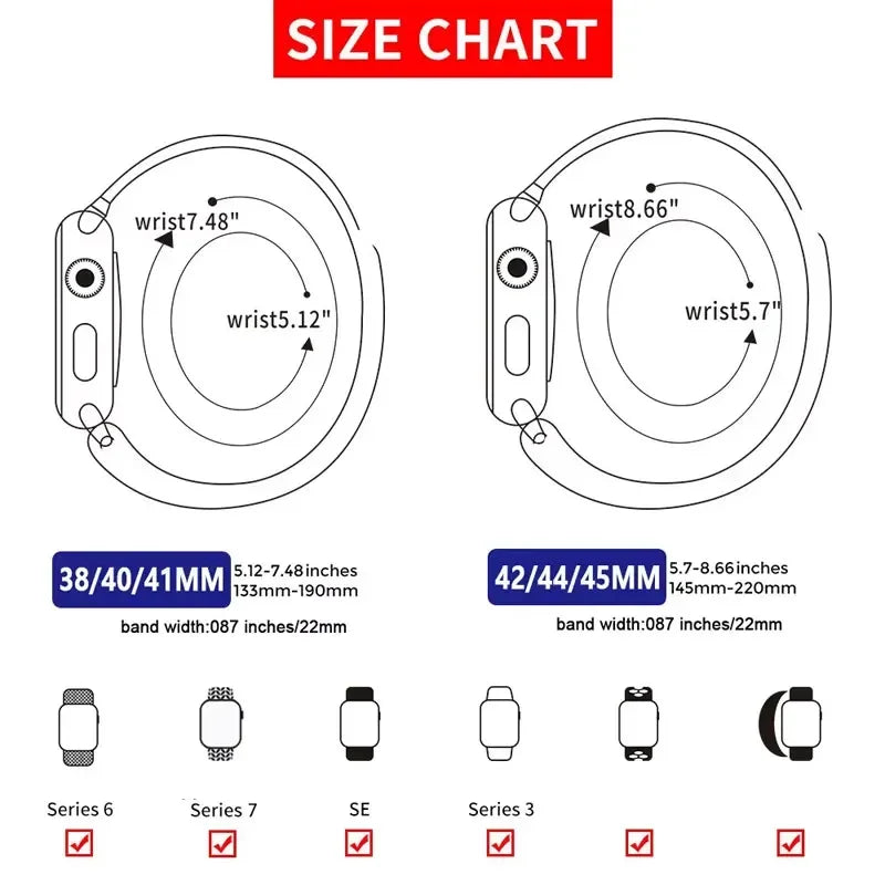 Milanese Stainless Steel Loop Band with Protective Case – Compatible with Apple Watch Ultra & Series 4–10 (40–49mm)