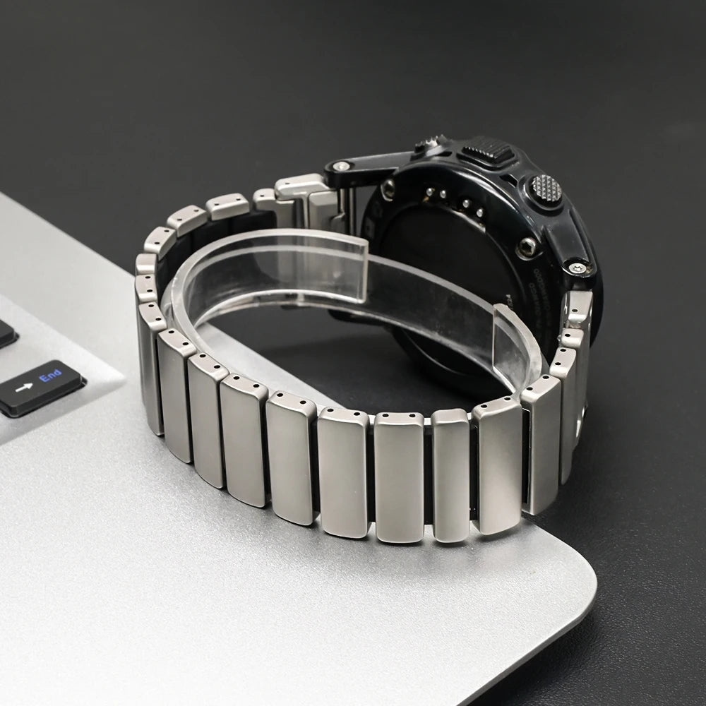 TitaniumGuard™ 26X ProLink Band for Garmin Fenix 8, 8X, 7X, Enduro 3, Mk3i & Instinct 2X