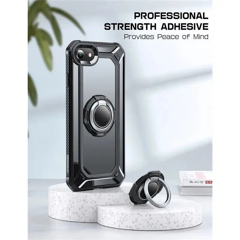 SUPCASE Finger Phone Ring Holder 360 Degree Mobile Phone Desk Holder Stand Car Grip Mount Kickstand Ring Stand Avontic