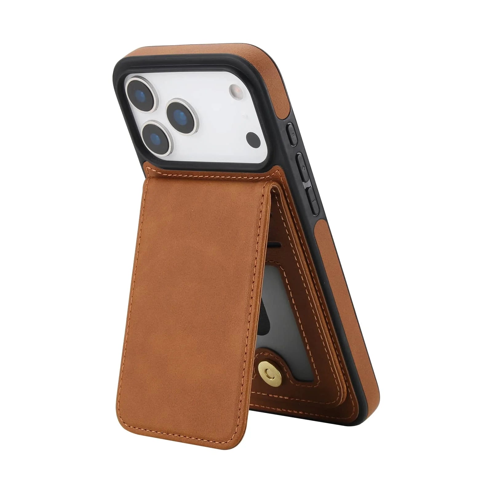 MagnaVault Pro Detachable Magnetic Wallet Case For iPhone 12–17 Series