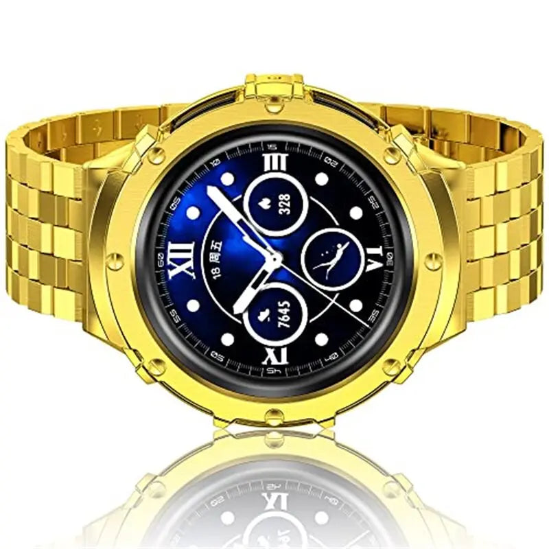 LuxeSteel Stainless Steel Band and Case for Samsung Galaxy Watch 5 Pro 45mm Avontic