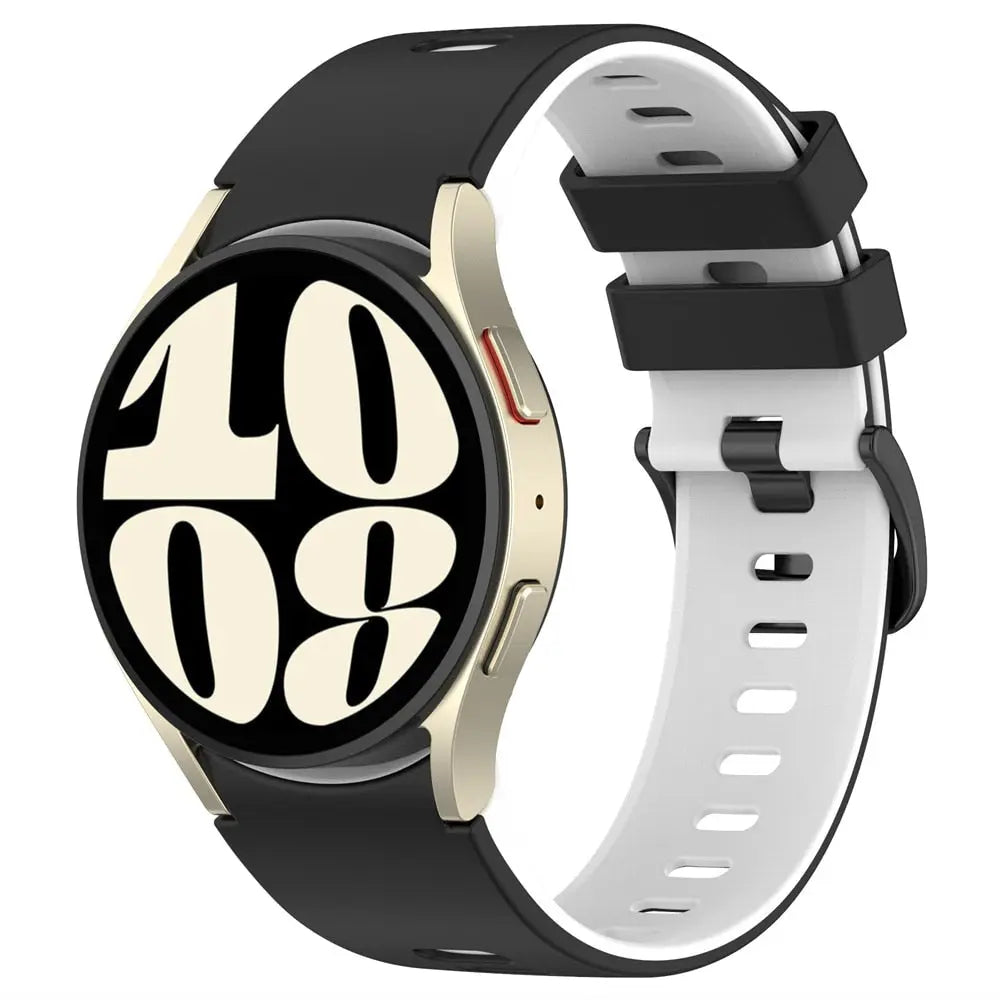 Strap For Samsung Galaxy Watch 6 5 4 44mm 40mm/6 4 classic 43mm 47mm 46mm 42mm wristband Silicone Band Galaxy Watch 5 pro 45mm Avontic