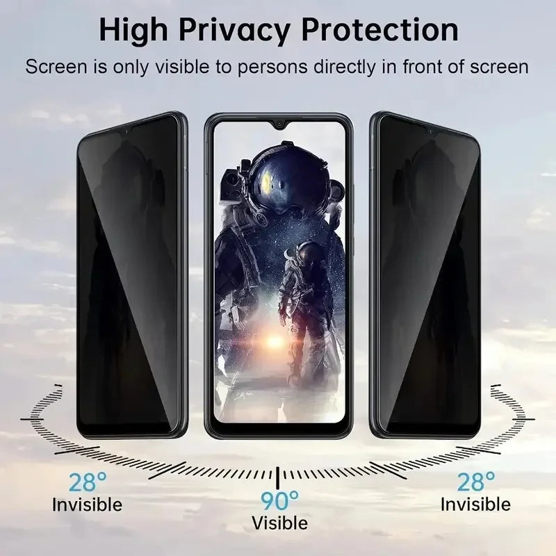 2-Pack Privacy Tempered Glass Screen Protectors for Samsung Galaxy S25 Series