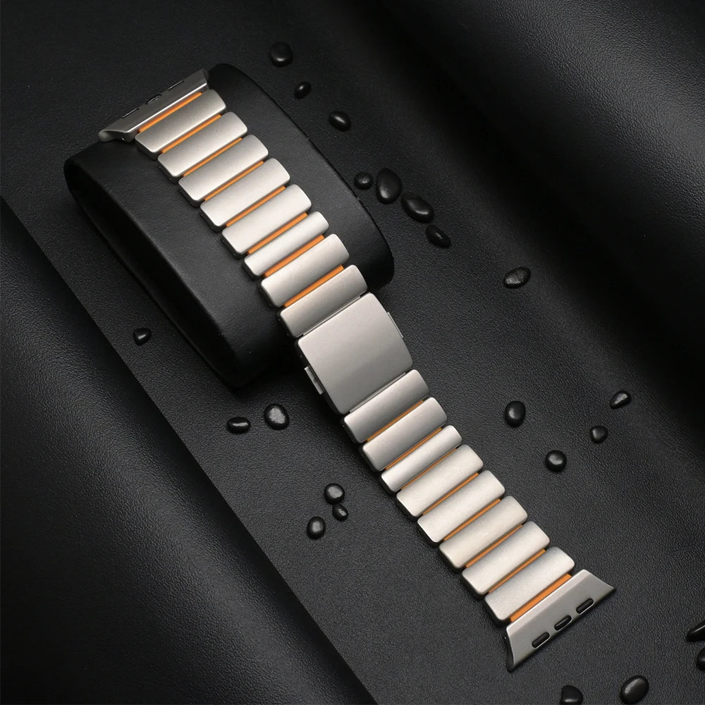 TitanEdge™ Fusion Series — Grade 5 Titanium Hybrid Band for Apple Watch