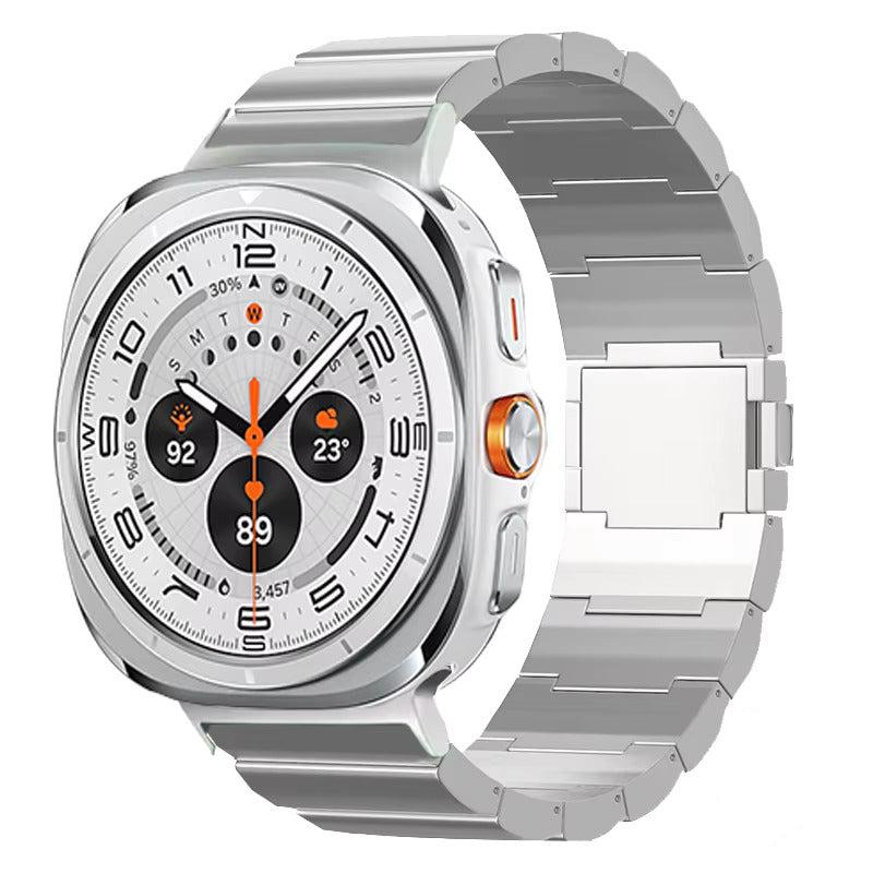 Titanium MasterCraft Band for Samsung Galaxy Watch Ultra 2024 & 2025