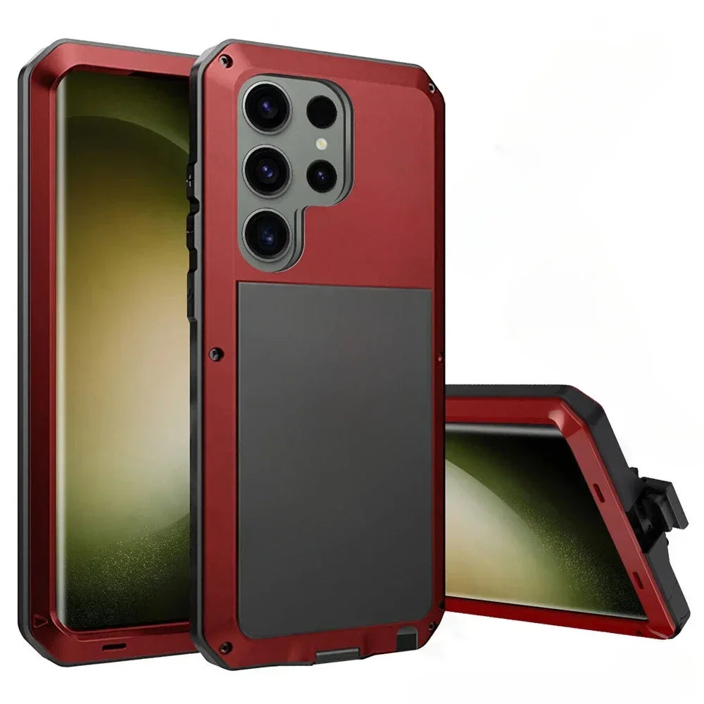 TitanForge AlloyShield Series – Full Metal Armor Case for Samsung Galaxy S Series