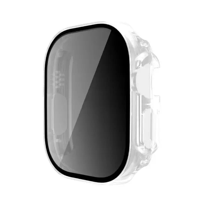 StealthGuard Custom Anti-Spy Privacy Tempered Glass Screen Protector Case for Apple Watch Avontic