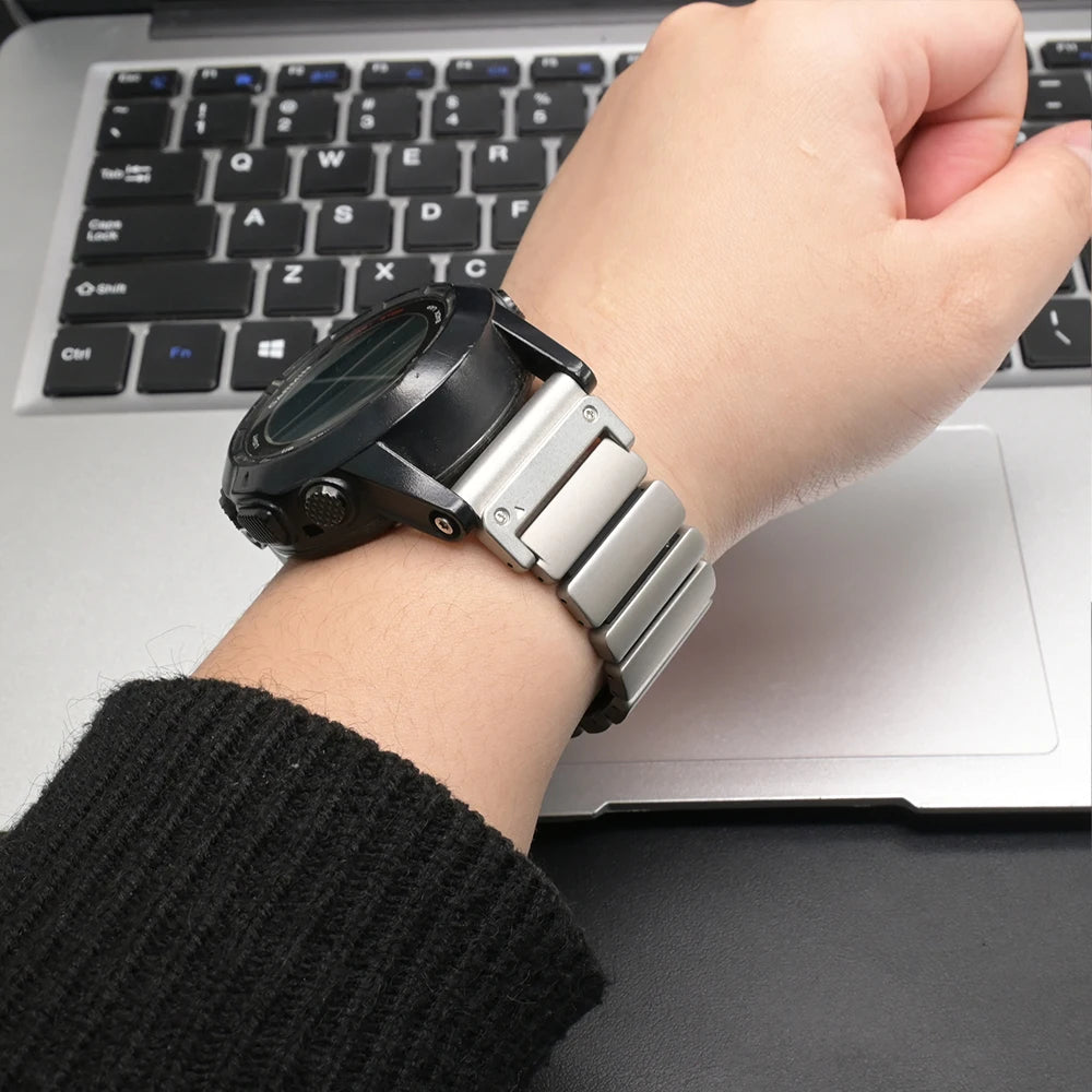 TitaniumGuard™ 26X ProLink Band for Garmin Fenix 8, 8X, 7X, Enduro 3, Mk3i & Instinct 2X