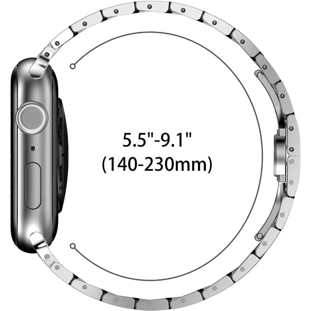SteelGuard™ Ultra Precision Band + Armor Ring for Apple Watch Ultra 3 / 2 / 1 – 49 mm