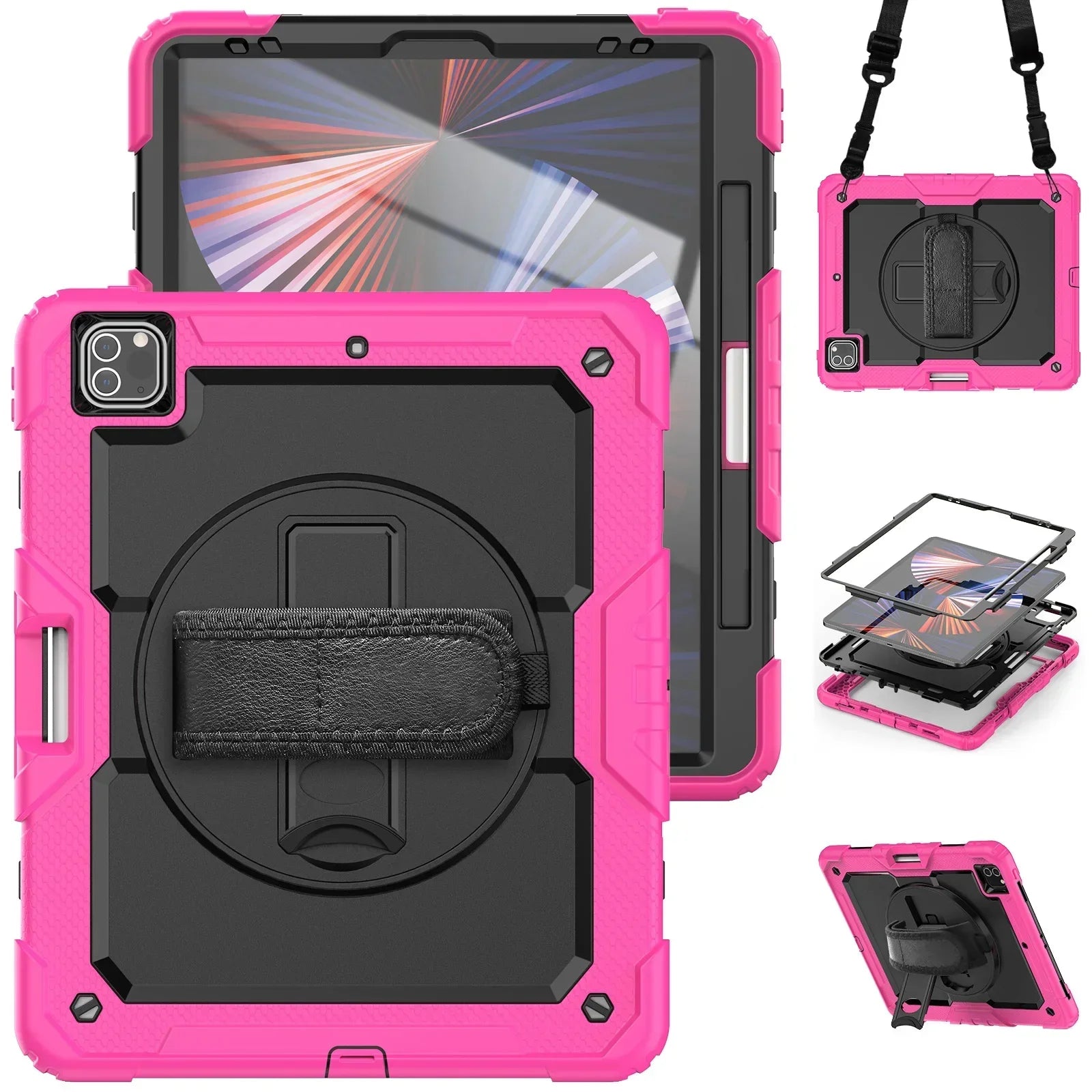 RhinoGuard Tactical 360 Pro Case for iPad Air, iPad A16, and iPad 12th Gen 2026