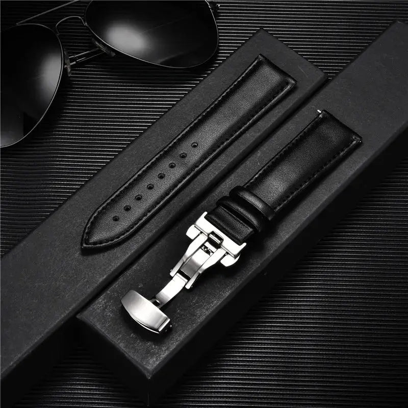 LuxeLeather Genuine Calfskin Watchband - Avontic