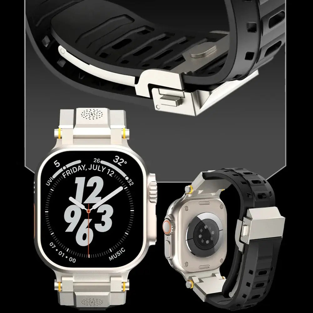 Soft Rubber Loop Band for Apple Watch Strap 49mm 46mm 45mm 44mm Bracelet Replaced Accessories Iwatch Series SE 10 9 8 7 6 Ultra Avontic