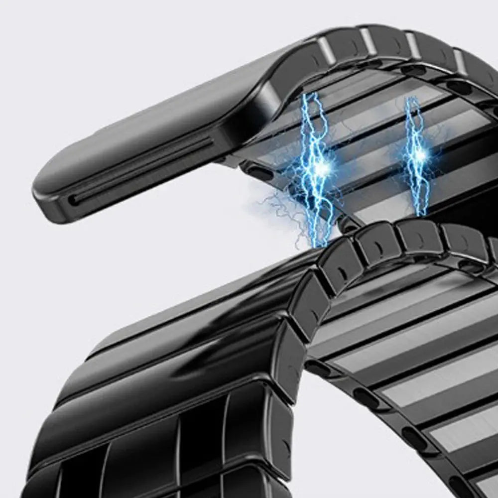 Stainless Steel Magnetic Band for Samsung Galaxy Watch 7 Ultra 47mm Loop Bracelet No Gaps Strap ULTRA 47MM Curved End Watchband Avontic