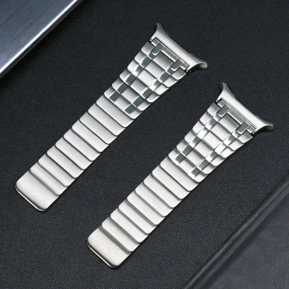 Stainless Steel Magnetic Band for Samsung Galaxy Watch 7 Ultra 47mm Loop Bracelet No Gaps Strap ULTRA 47MM Curved End Watchband Avontic