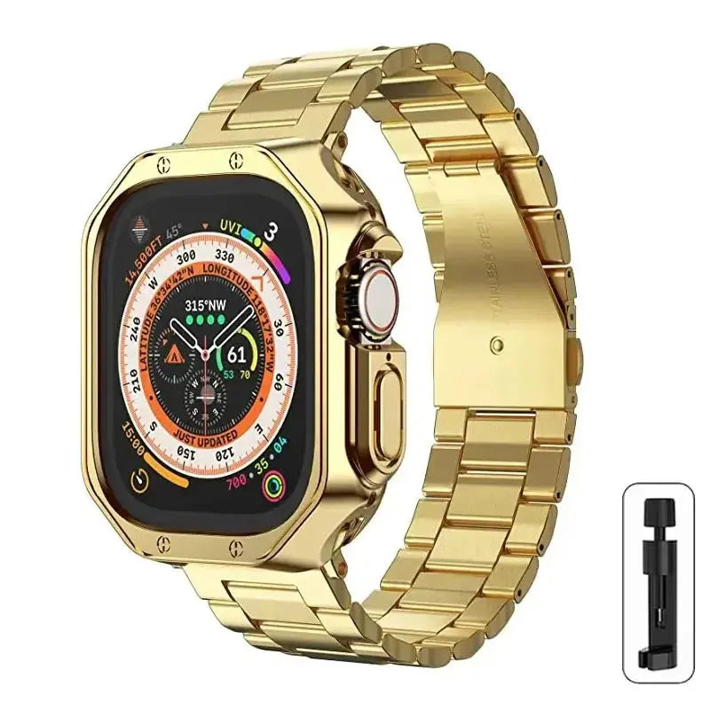 LuxGuard Elite Band & Case Set for Apple Watch