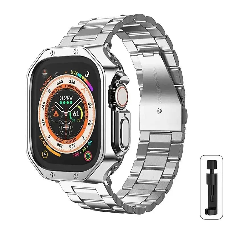 LuxGuard Elite Band & Case Set for Apple Watch