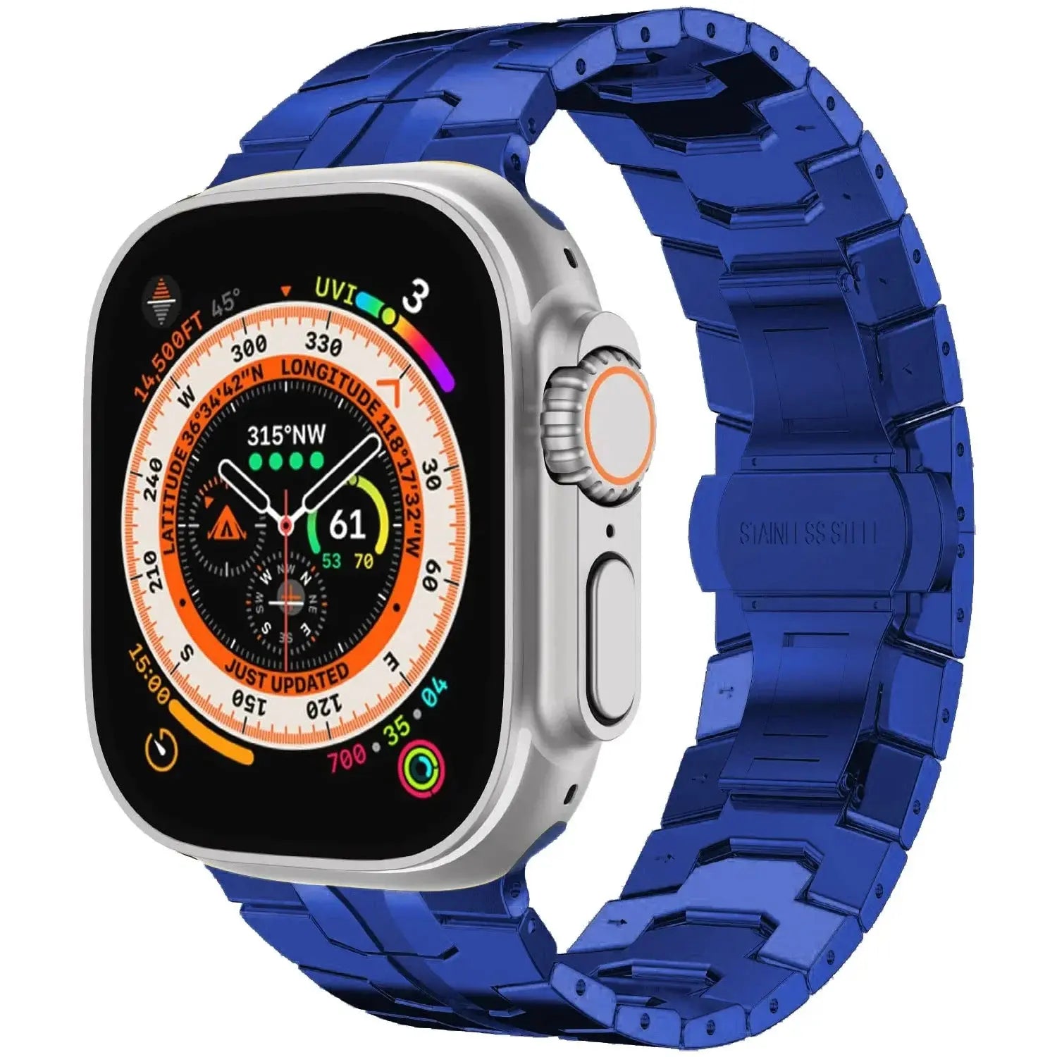 Stainless Steel Strap For Apple Watch Band 45mm 41mm 40mm 44mm 38mm Ultra 2 49mm Strap Metal Bracelet iWatch Series 10 46mm 42mm Pinnacle Luxuries