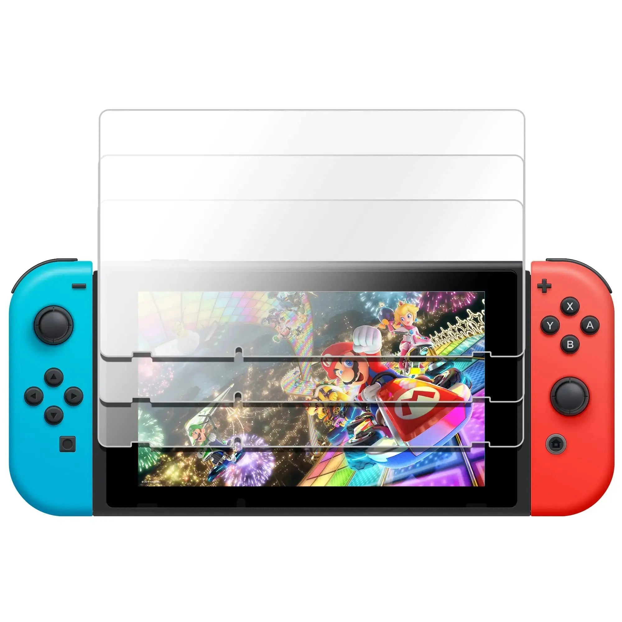 CrystalVue Nintendo Switch OLED Tempered Glass Screen Protectors - 3 Pack — product view 6