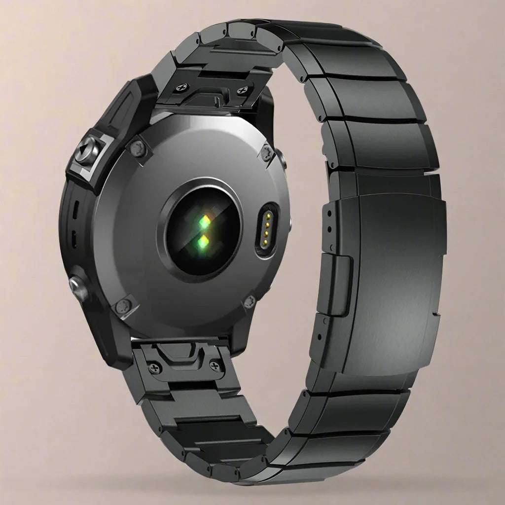 QuickFit 26mm 22mm Titanium Watch Strap For Garmin Fenix E 8 7 7X Pro 6 6X 5 5X Plus/Epix Pro/MARQ/TACTIX Metal Band Bracelet Pinnacle Luxuries