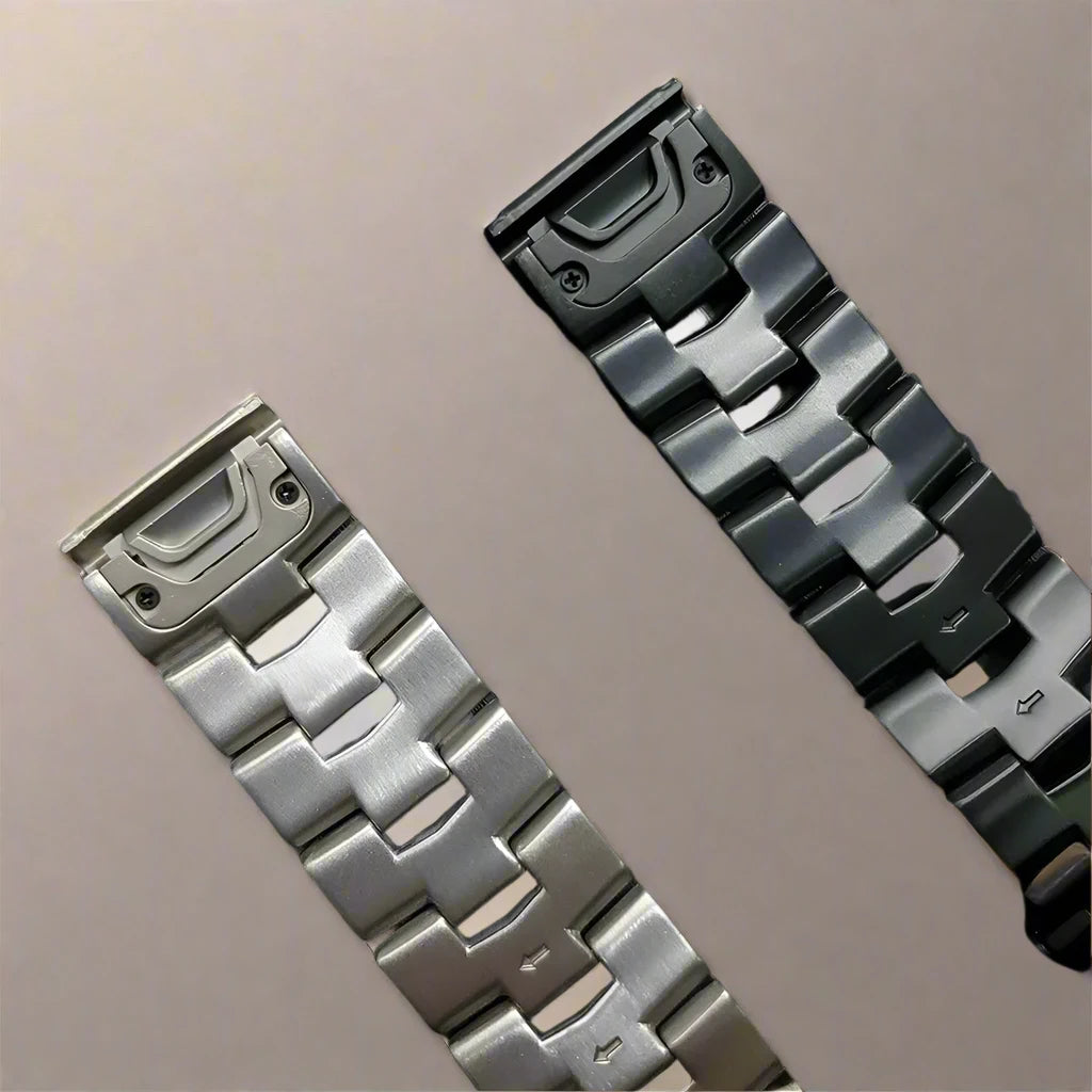 QuickFit 26mm 22mm Titanium Watch Strap For Garmin Fenix E 8 7 7X Pro 6 6X 5 5X Plus/Epix Pro/MARQ/TACTIX Metal Band Bracelet Pinnacle Luxuries