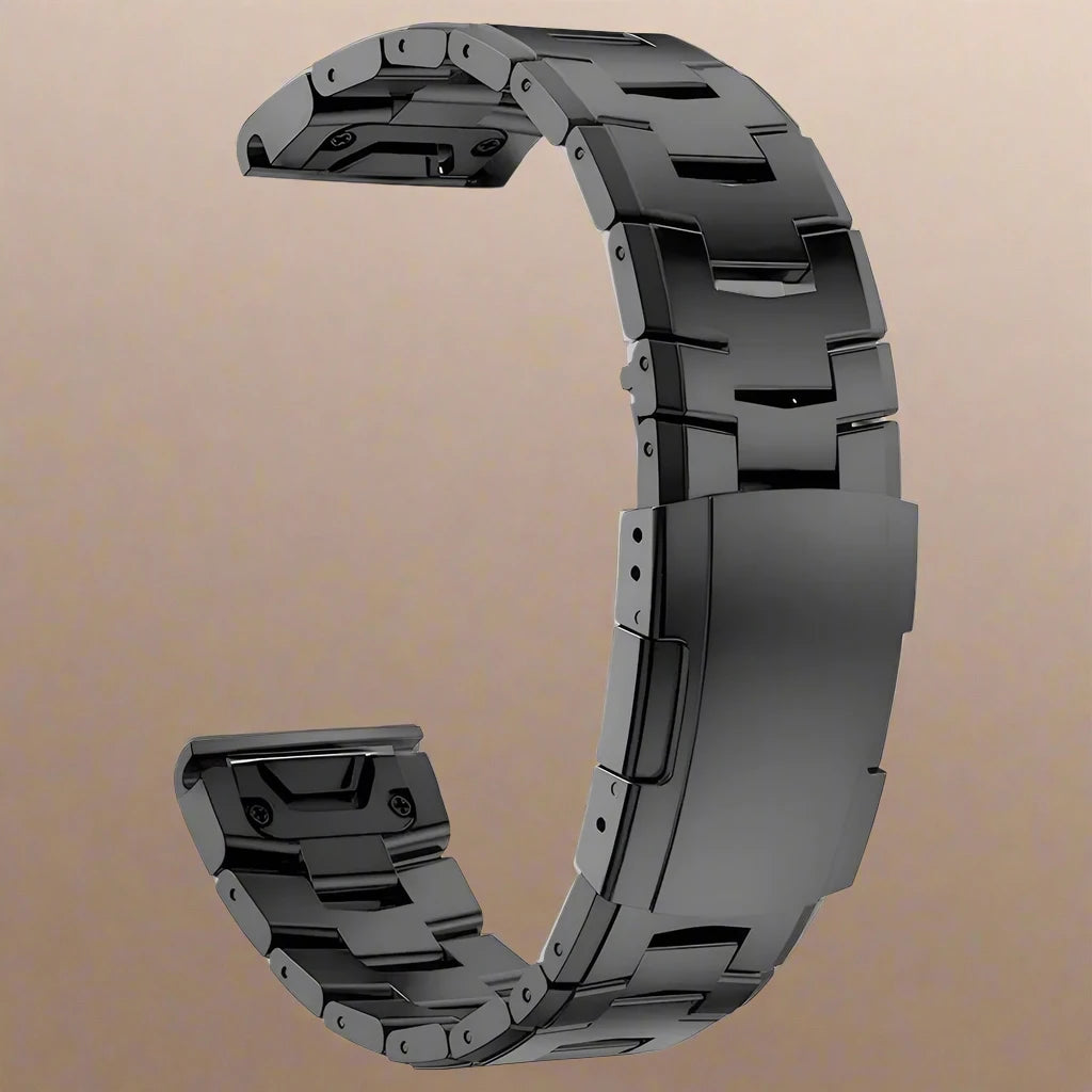 GarminGuard Titanium Elite Band – Precision Crafted for Garmin 22mm 26mm