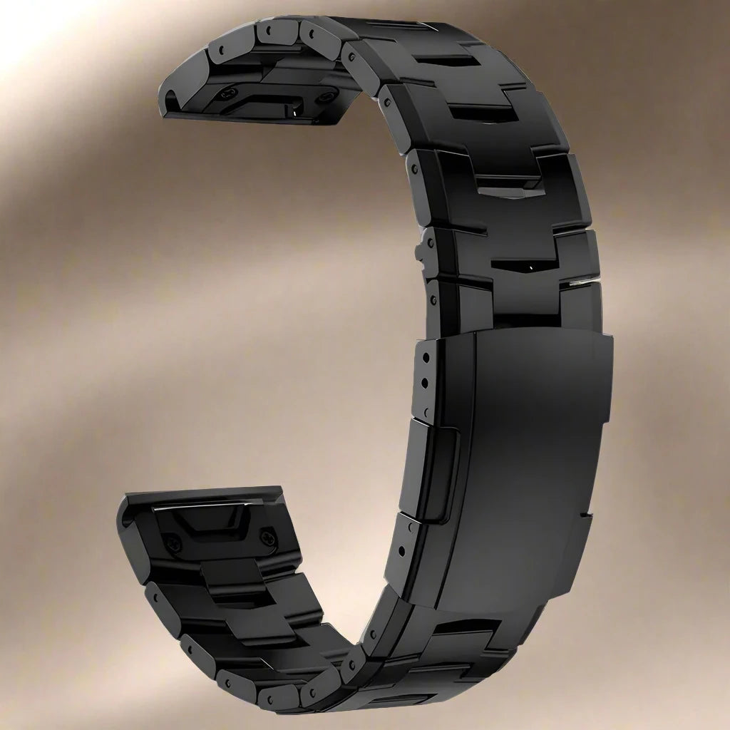 GarminGuard Titanium Elite Band – Precision Crafted for Garmin 22mm 26mm