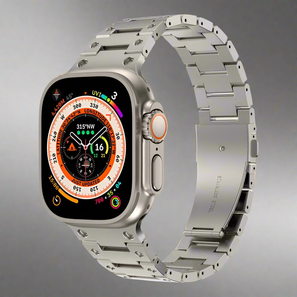 Titanium Elegance Custom Watch Band for Apple Watch Avontic