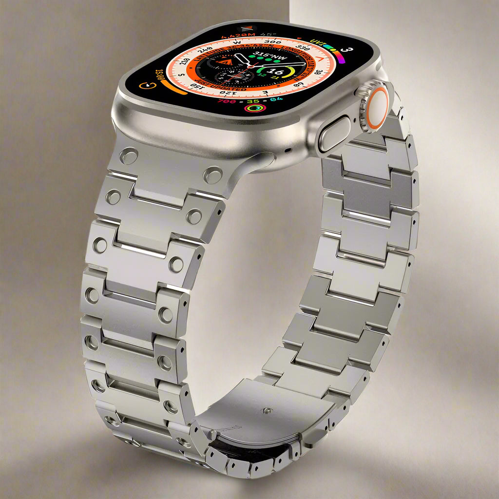 Titanium Elegance Custom Watch Band for Apple Watch Avontic