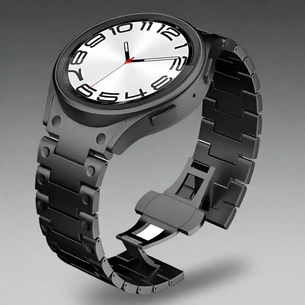 Titanium Elegance Custom Watch Band for Samsung Galaxy Watch — product view 2