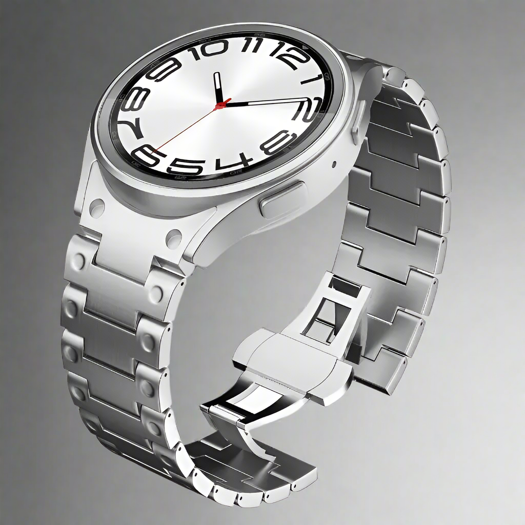 Titanium Elegance Custom Watch Band for Samsung Galaxy Watch — product view 1