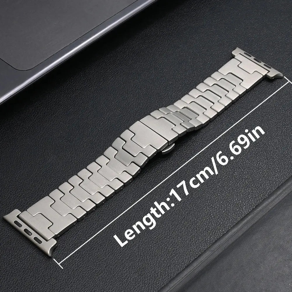 TitanEdge Luxe – Premium Titanium Metal Band for Apple Watch — product view 5