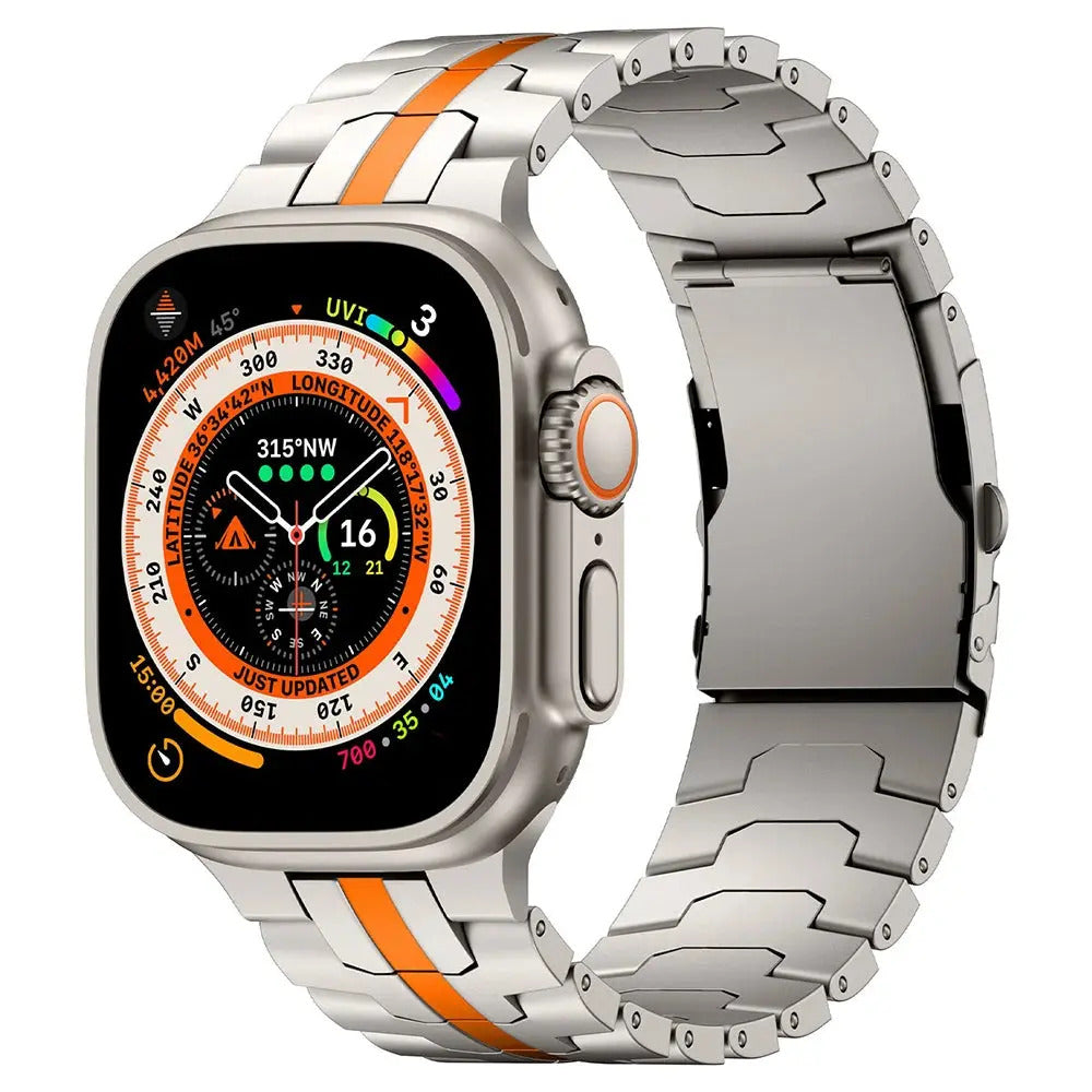 TitaniumElite Series X - Premium Titanium Watch Band for Apple Watch — product view 7