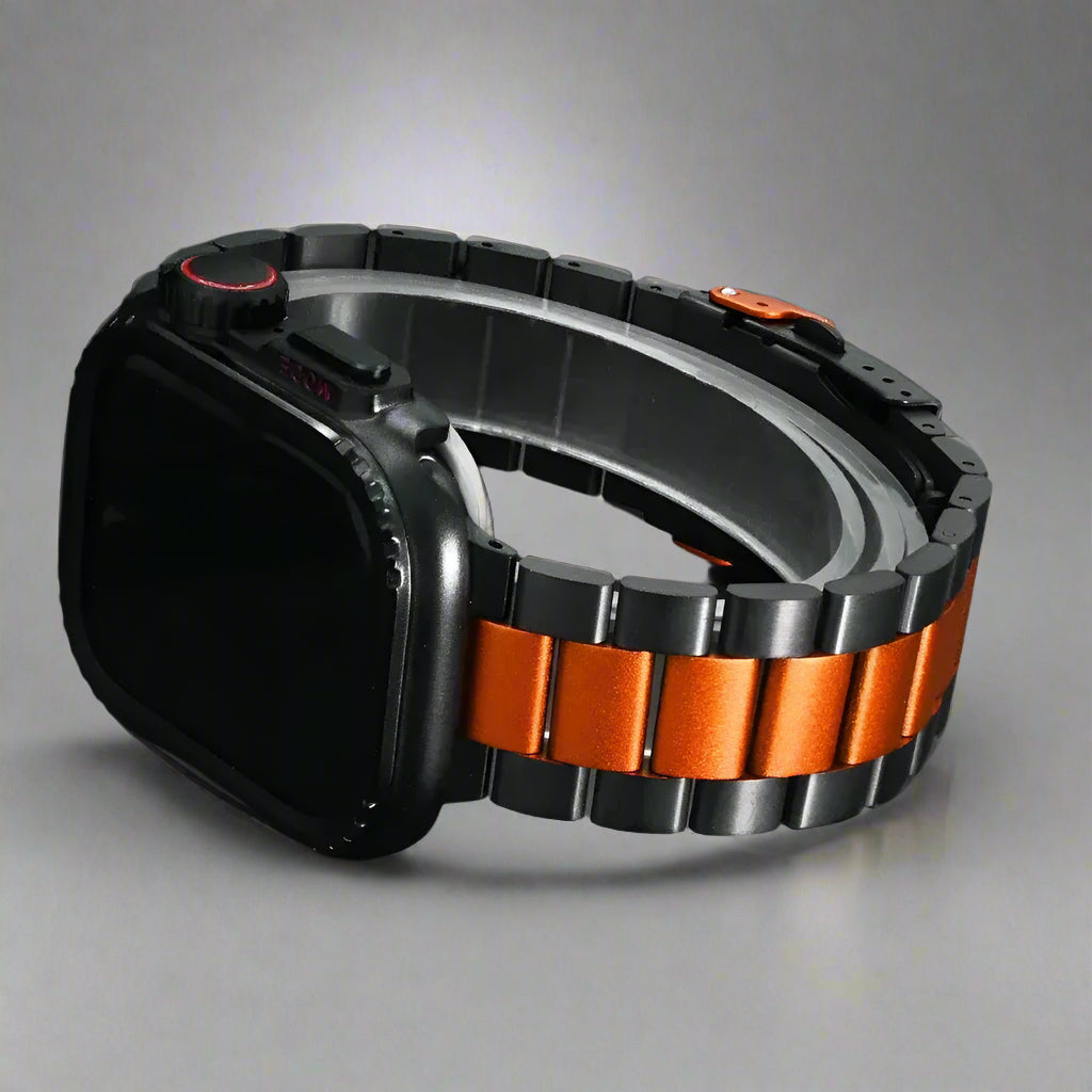 Titanium Strap for Apple Watch Band 49mm 46mm 45mm 44mm Aluminum Alloy Case+titanium Bracelet Iwatch Series SE 10 9 8 7 6 Ultra Avontic