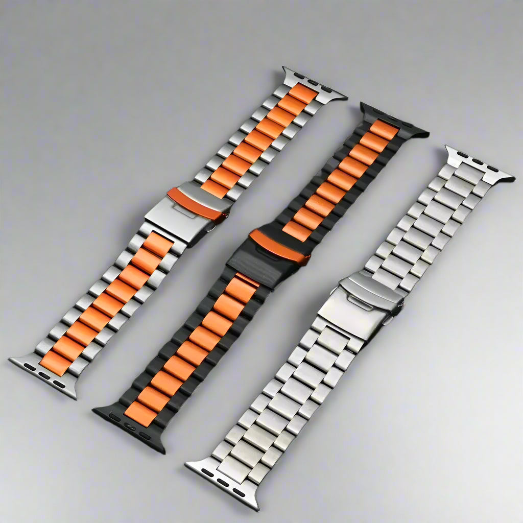 Titanium Strap for Apple Watch Band 49mm 46mm 45mm 44mm Aluminum Alloy Case+titanium Bracelet Iwatch Series SE 10 9 8 7 6 Ultra Avontic