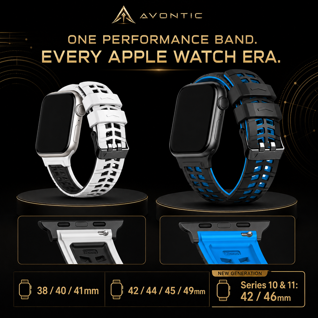 ActiveFlex Pro Apple Watch size and generation compatibility guide