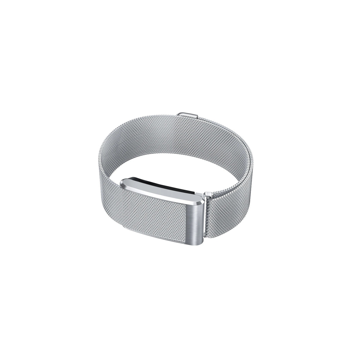 AeroMesh Pro Band for Fitbit Air β Magnetic Stainless Steel Silver band for Fitbit Air β white-background variant view